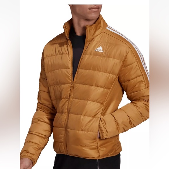 Adidas Essentials Down Jacket Men Sports Running Casual Size M Mesa Men Jacket - Picture 4 of 12